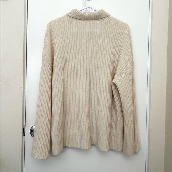 Reformation Fantino Cashmere Collared Cardigan - Picture 6 of 10